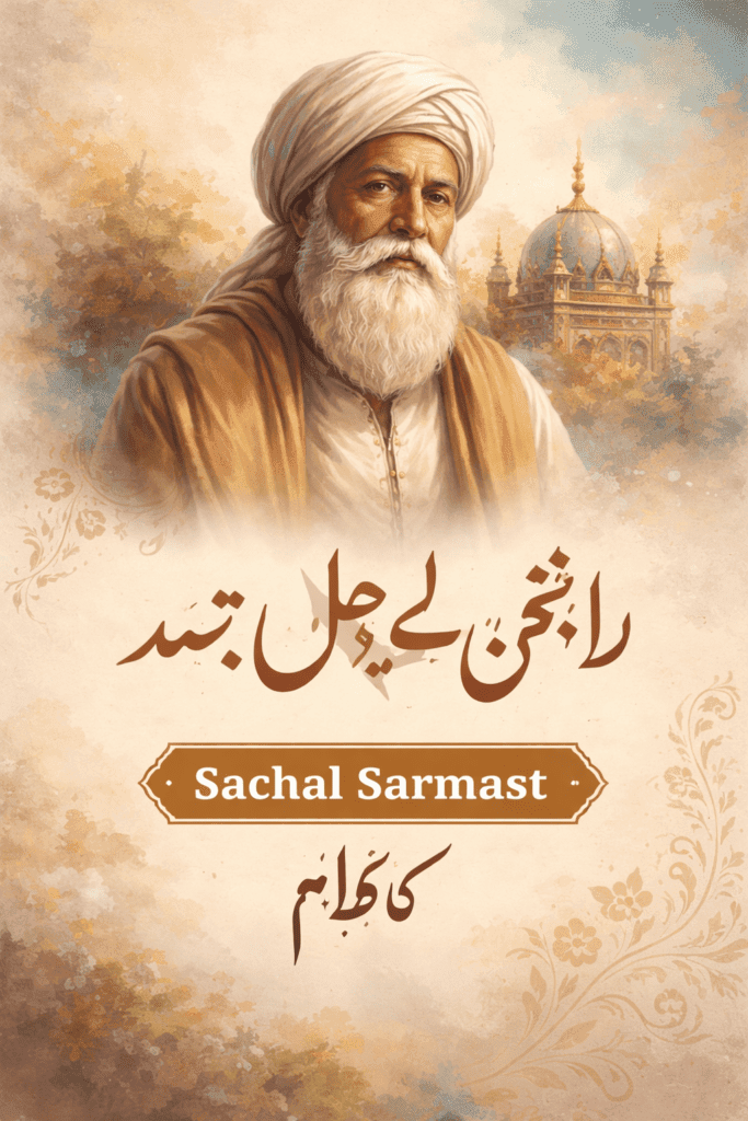 رانجھن لے چل اپنے ساتھ — Sachal Sarmast کا کلام | مکمل شاعری + آسان تشریح