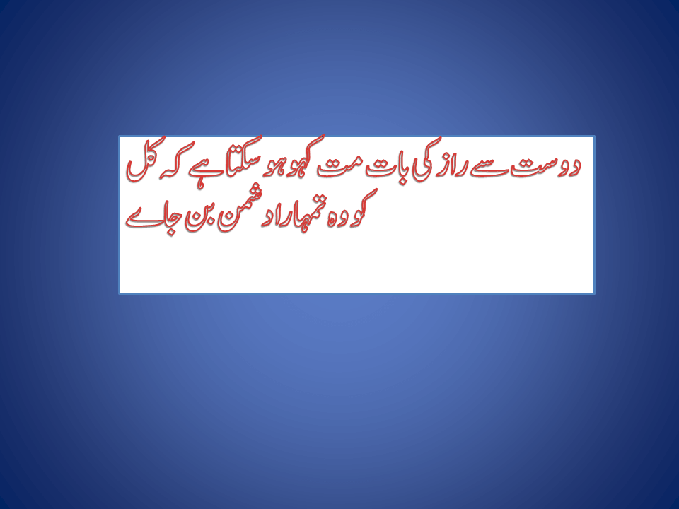 Islamic quotes on patience and reality of life in Urdu