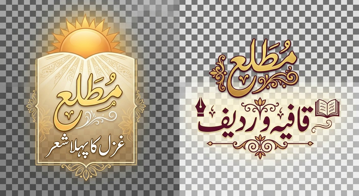 غزل کا پہلا شعر "مطلع" کیوں کہلاتا ہے؟